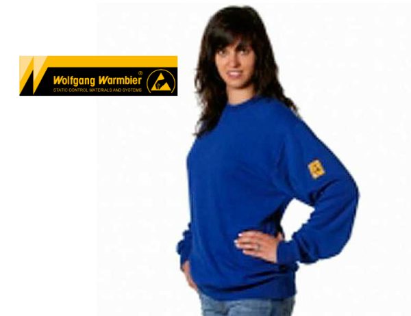 Quality Unisex ESD Blue Sweatshirt 1 (1)