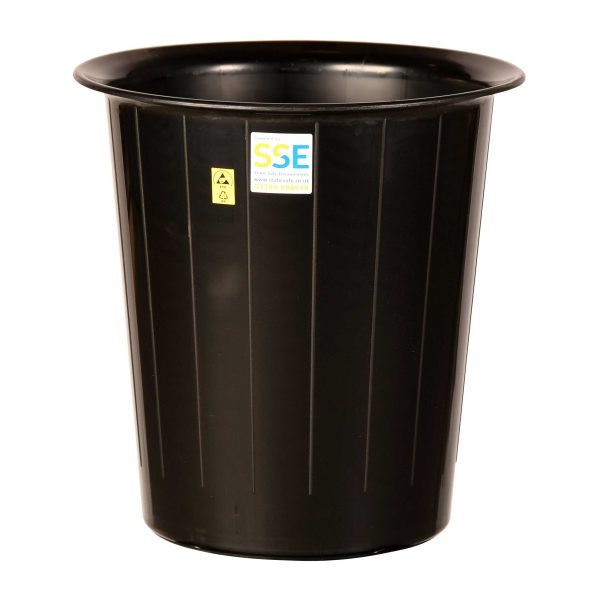 Small Conductive 14 Litre Plastic Waste Bin