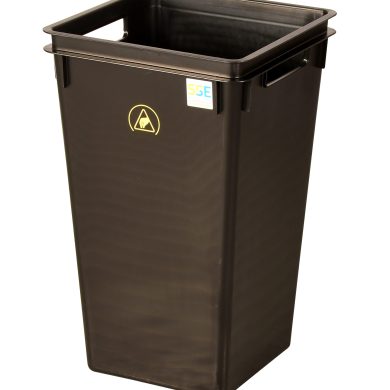 Wez Conductive 40 Litre Plastic Waste Bin