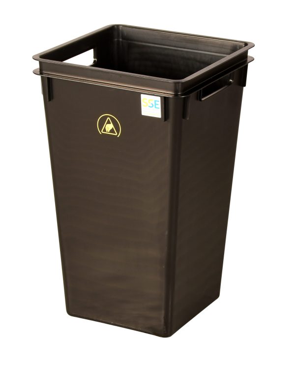 Wez Conductive 40 Litre Plastic Waste Bin