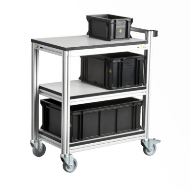 ESD Trolleys, ESD Shelving & ESD Cupboards