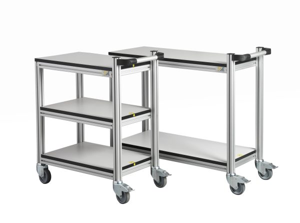 Kitehawke Aluminium ESD Trolley