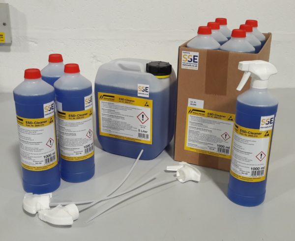 Esd Work Surface And Mat Cleaner Spray Static Safe Environments